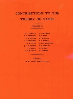 Contributions to the Theory of Games (AM-40), Volume IV book