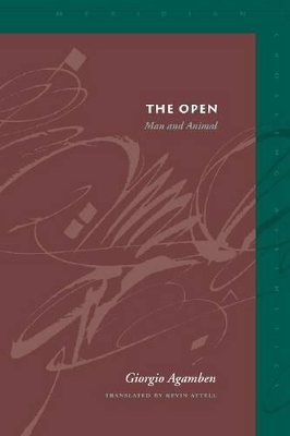The Open by Giorgio Agamben