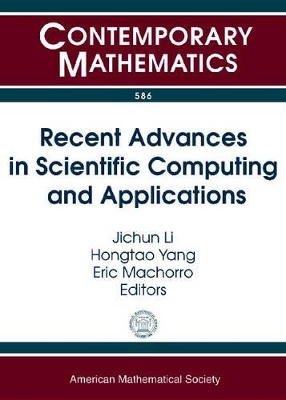 Recent Advances in Scientific Computing and Applications book