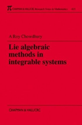 Lie Algebraic Methods in Integrable Systems book