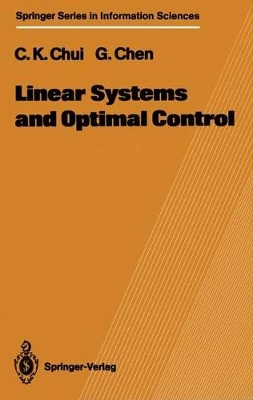 Linear Systems and Optimal Control book