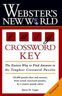 Webster's New World Easy Crossword Key book