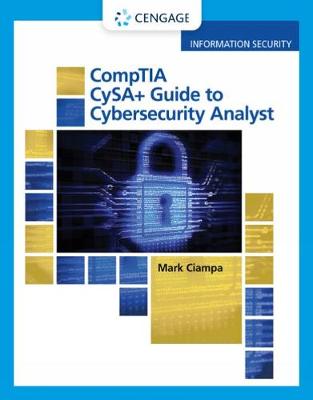 CompTIA CYSA+ Guide to Cyber Security Analyst book
