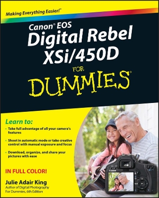 Canon EOS Digital Rebel XSi/450D For Dummies book