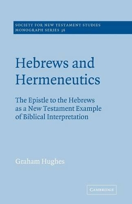 Hebrews and Hermeneutics book