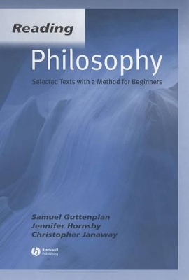 Reading Philosophy: Selected Texts with a Method for Beginners book