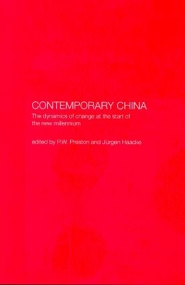 Contemporary China book