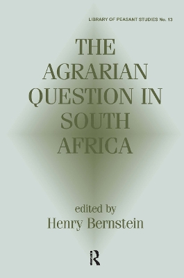 Agrarian Question in South Africa by Henry Bernstein