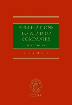 Applications to Wind Up Companies by Derek French