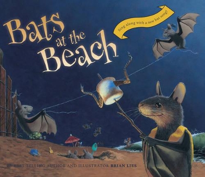 Bats at the Beach Lap Board Book by Brian Lies