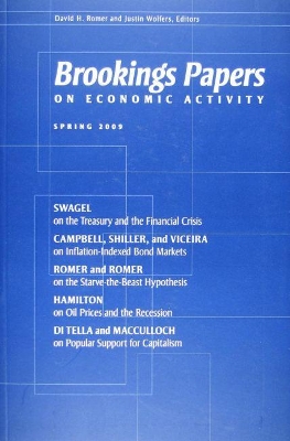 Brookings Papers on Economic Activity: Spring 2009 book