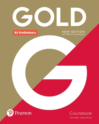 Gold B1 Preliminary New Edition Coursebook book