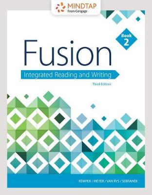Custom MindTap Developmental English with Write Experience, 1 term (6 months) Printed Access Card for Kemper/Meyer/Van Rys/Sebranek's Fusion: Integrated Reading and Writing, Book 2 book