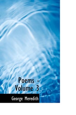 Poems - Volume 3 book