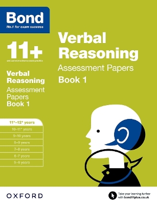 Bond 11+: Verbal Reasoning: Assessment Papers: 11+-12+ years Book 1 book