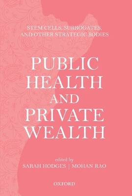 Public Health and Private Wealth book