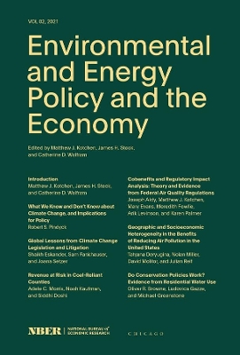 Environmental and Energy Policy and the Economy: Volume 2: Volume 2 book