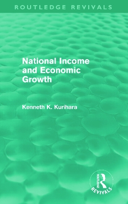 National Income and Economic Growth book