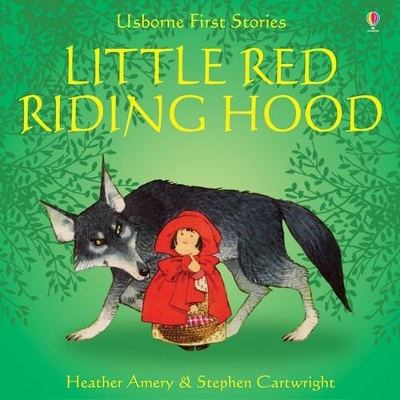 Usborne Fairytale Sticker Stories Little Red Riding Hood book