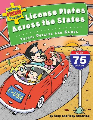 Ultimate Sticker Puzzles: License Plates Across the States: Travel Puzzles and Games book