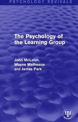 Psychology of the Learning Group book