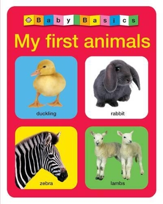 My First Animals book
