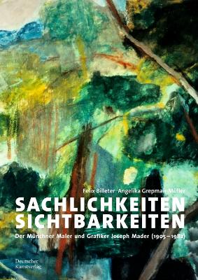 Sachlichkeiten – Sichtbarkeiten: Der Münchner Maler und Grafiker Joseph Mader (1905–1982) book