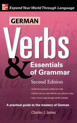 German Verbs & Essentials of Grammar book