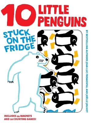 10 Little Penguins Stuck on the Fridge book