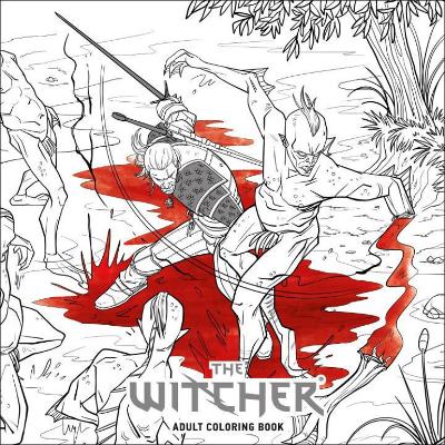 Witcher Adult Coloring Book book