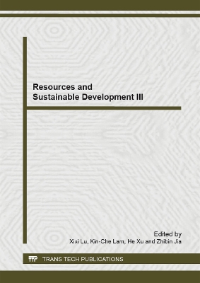 Resources and Sustainable Development III by Xi Xi Lu