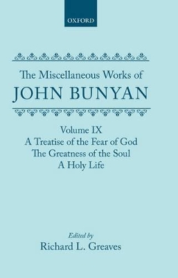 The Miscellaneous Works of John Bunyan book