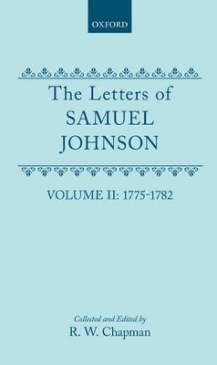 The Letters of Samuel Johnson with Mrs. Thrale's Genuine Letters to Him book