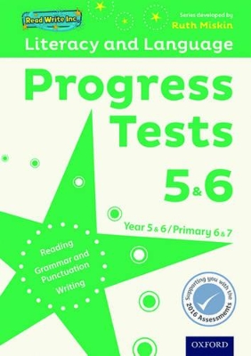 Read Write Inc. Literacy and Language: Years 5&6: Progress Tests 5&6 book