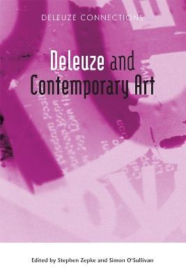 Deleuze and Contemporary Art book