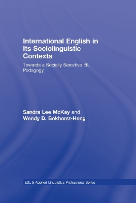 International English in Its Sociolinguistic Contexts by Sandra Lee McKay