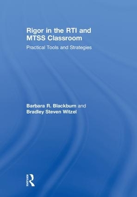 Rigor in the RTI and MTSS Classroom book