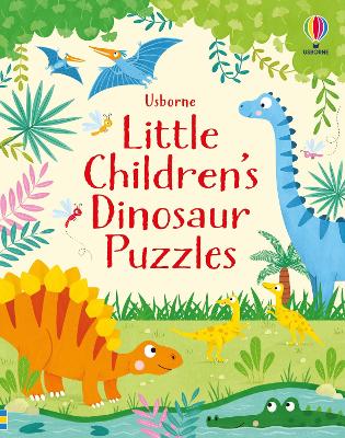 Little Children's Dinosaur Puzzles book