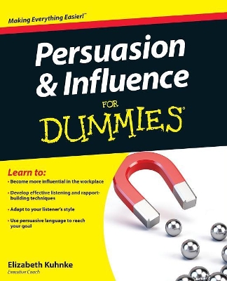 Persuasion and Influence For Dummies book