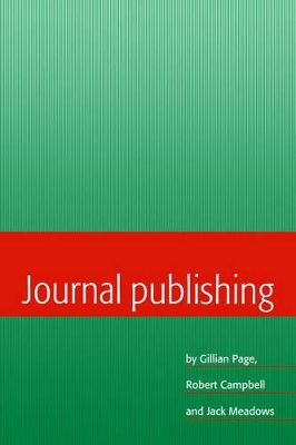 Journal Publishing by Gillian Page