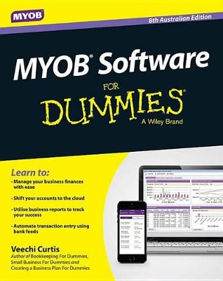 MYOB Software for Dummies 8th Australian Edition book