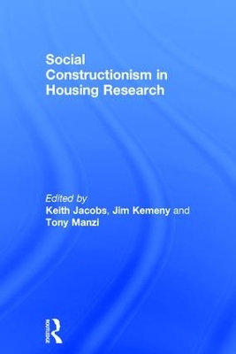 Social Constructionism in Housing Research by Jim Kemeny