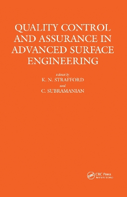 Quality Control and Assurance in Advanced Surface Engineering book