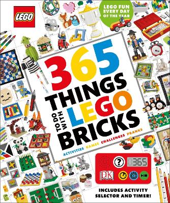 365 Things to Do with LEGO (R) Bricks: With activity selector and timer book