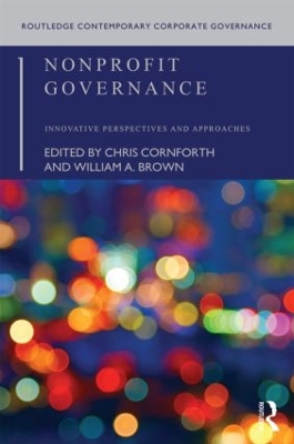 Nonprofit Governance: Innovative Perspectives and Approaches by Chris Cornforth