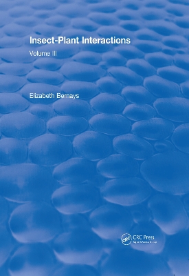 Revival: Insect-Plant Interactions (1990): Volume III book
