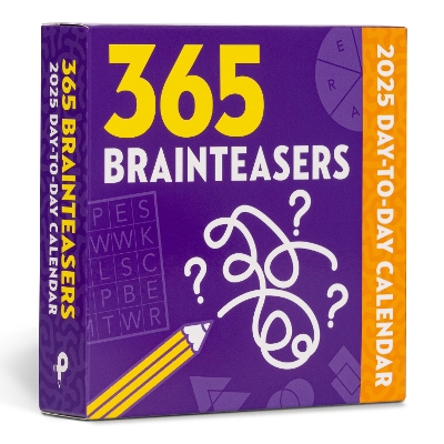 365 Brainteasers 2025 Day-to-Day Calendar book