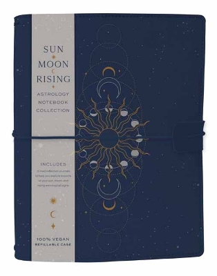 Sun Moon Rising Astrology Notebook Set: (Refillable Notebook) book