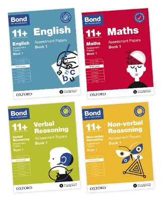 BOND 11+ English, Maths, Non-verbal Reasoning, Verbal Reasoning: Assessment Papers: Ready for the 2024 exams: 10-11 Years Bundle book