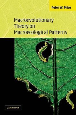 Macroevolutionary Theory on Macroecological Patterns book